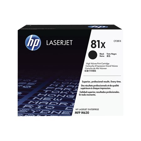 HP 81X High Yield Toner Cartridge