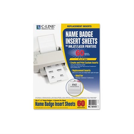 Laser / Inkjet Badge Insert Refills