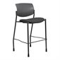 Tabouret contemporain en tissu