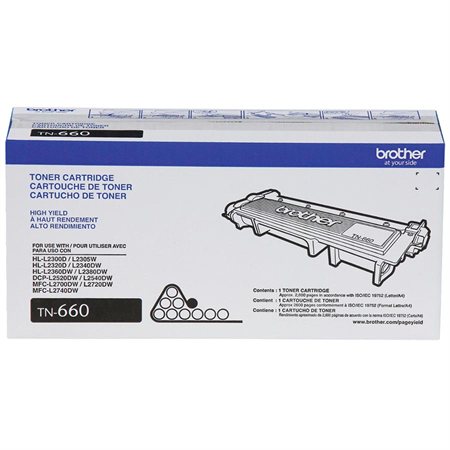 TN660 High Yield Toner Cartridge