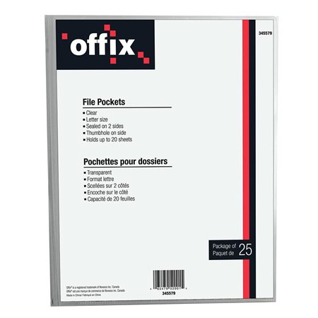 Pochettes pour dossiers Offix®