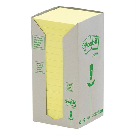 Feuillets autoadhésifs recyclés Post-it®