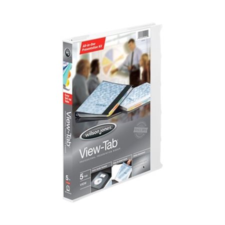 View-Tab 5-Tab Transparent Dividers