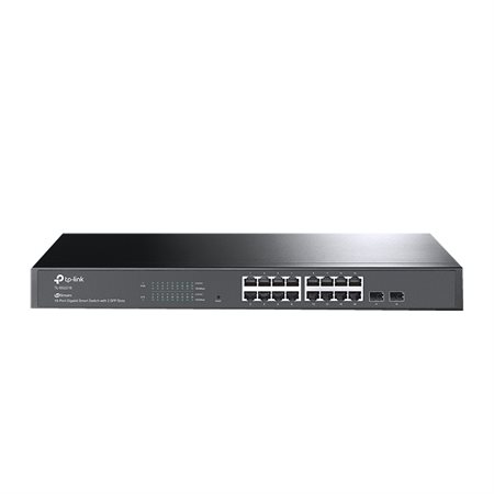 Commutateur 16 ports Gigabit + 2 SFP