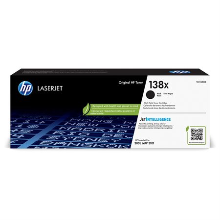 Cartouche de toner à haut rendement HP 138X