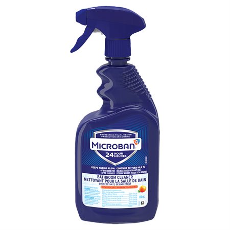 Nettoyant pour salle de bain Microban