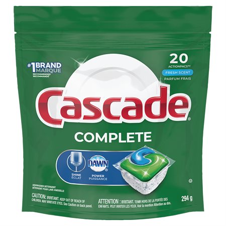 Cascade Complete ActionPacs Dishwasher Detergent