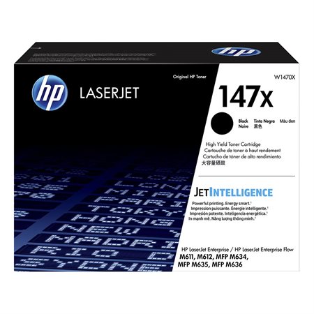 HP 147X High Yield Toner Cartridge