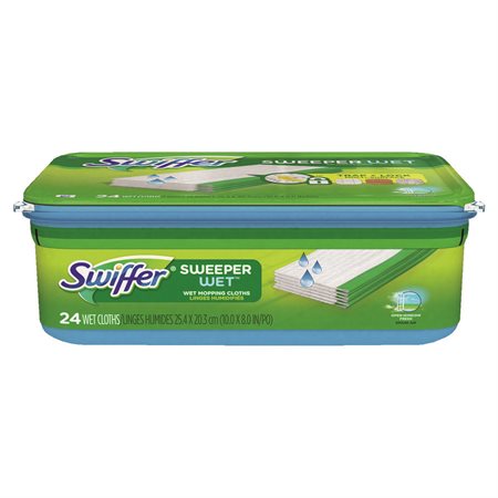 "Swiffer Sweeper" Wet Cloth Refill