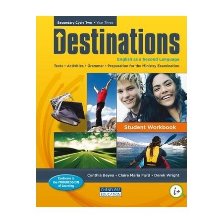 Destinations, Secondary 5 - COMBO - Printed AND digital Student Workbook for 1 year1