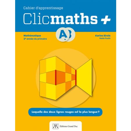 Clicmaths+ (Volume A) 3e année 