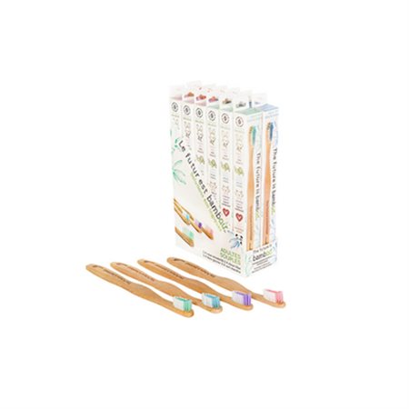 Toothbrush - Adult - Bamboo - Assorted color