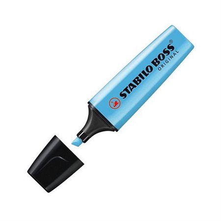 Surligneur boss original pastel bleu
