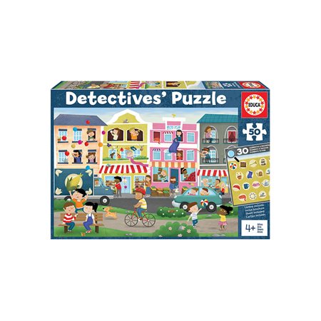 Observation Puzzle - Busy town 50 pieces