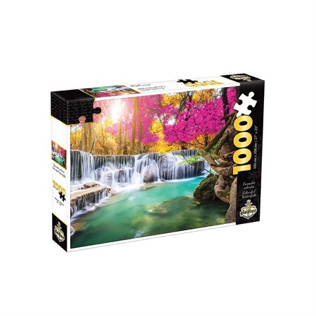 Puzzle Colourful Waterfalls - 1000 pieces