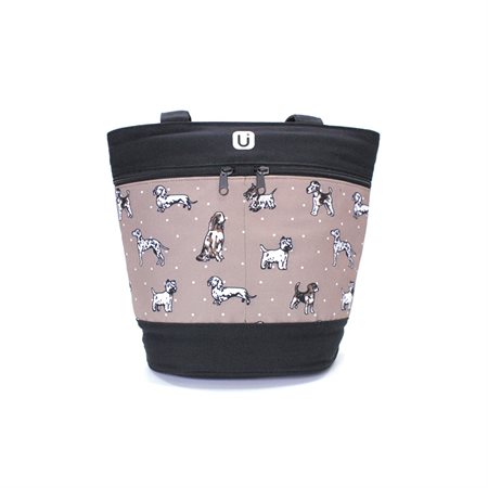 Insulated Lunch Bag Beige / Black