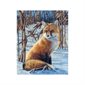 Paint by Numbers - Fox in the Snow (Frame)