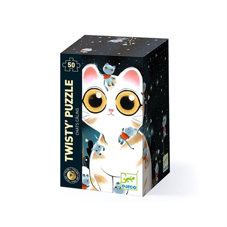 Puzzle - Cuddly Cats (50 pieces)