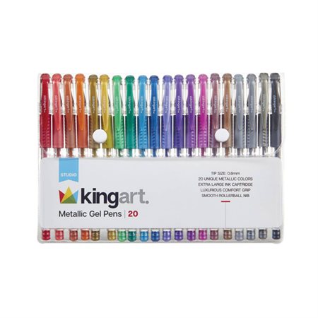 Metallic - Gel Pens (20 colors)