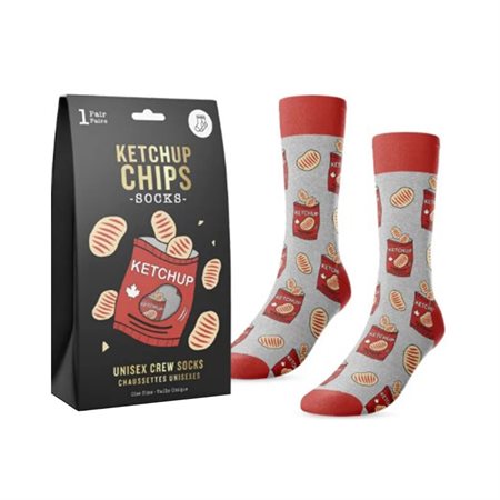 Chaussettes Chips au Ketchup