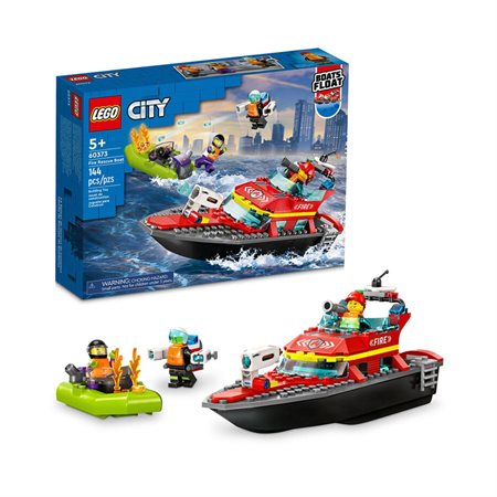 LEGO® City -Bateau de secours de pompiers (60373)