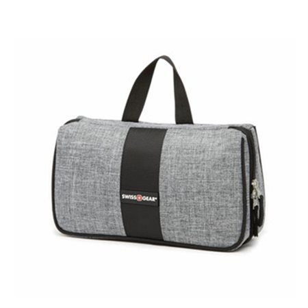 Hanging Swiss Gray Toiletry Bag