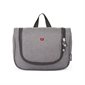 Hanging Swiss Gray Toiletry Bag