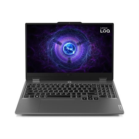 Lenovo LOQ 15IAX9I, Laptop, i5-12450HX, 16Go, 512Go