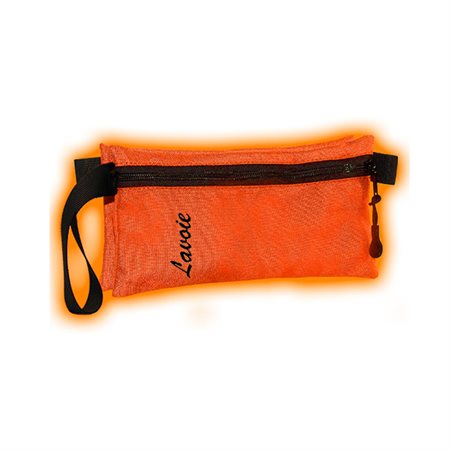 Lavoie Double Pencil Case -Neon Orange