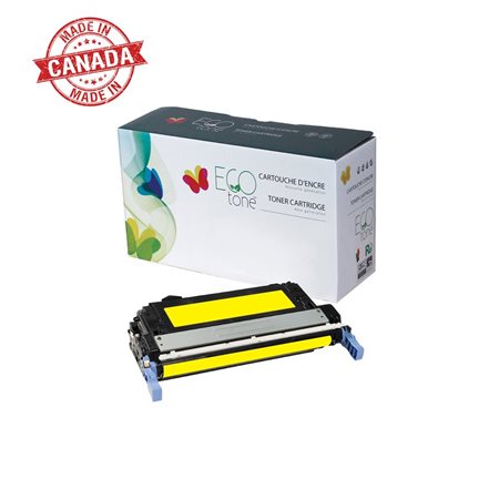 Remanufactured laser toner Cartridge HP #643A Q5952A Yellow