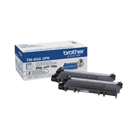 Original Brother TN660 Laser Cartridges (Pack of 2)
