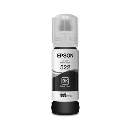 Epson T522 black ink bottle