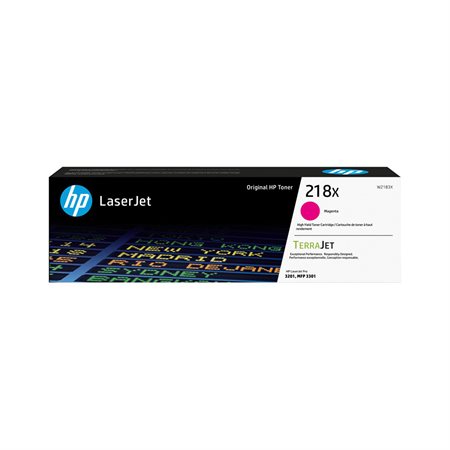 HP 218X magenta laser cartridge