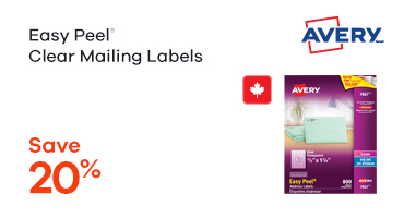 Clear Mailing Labels