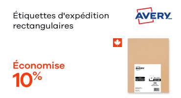 Etiquettes expedition rectangulaires