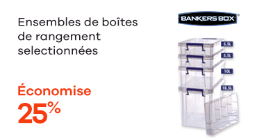 Ensemble de boîtes de rangement