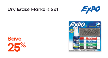 Expo Dry Erase Markers Set