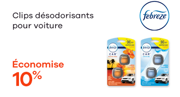 Clips dasodorisants pour voiture