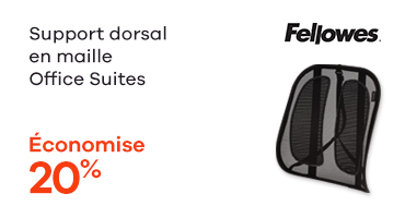 Support dorsal en maille