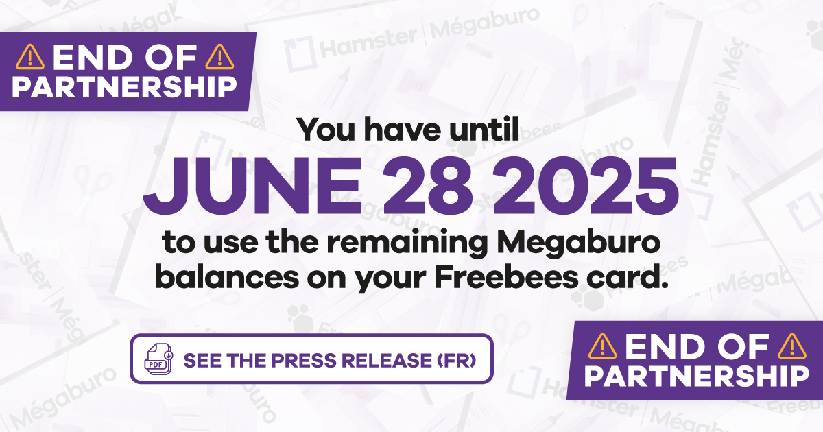End of Partnership Freebees