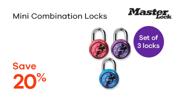 Set of 3 Mini Combination Locks