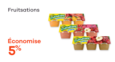 Fruitsations pomme originale