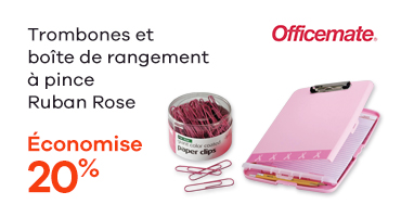 Trombones Ruban Rose