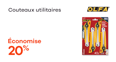 Couteau utilitaire et lames de rechanges