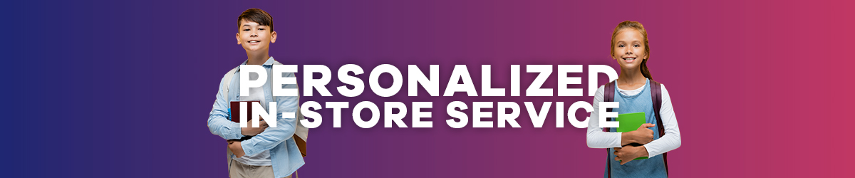 PERSONALIZED IN-STORE SERVICE